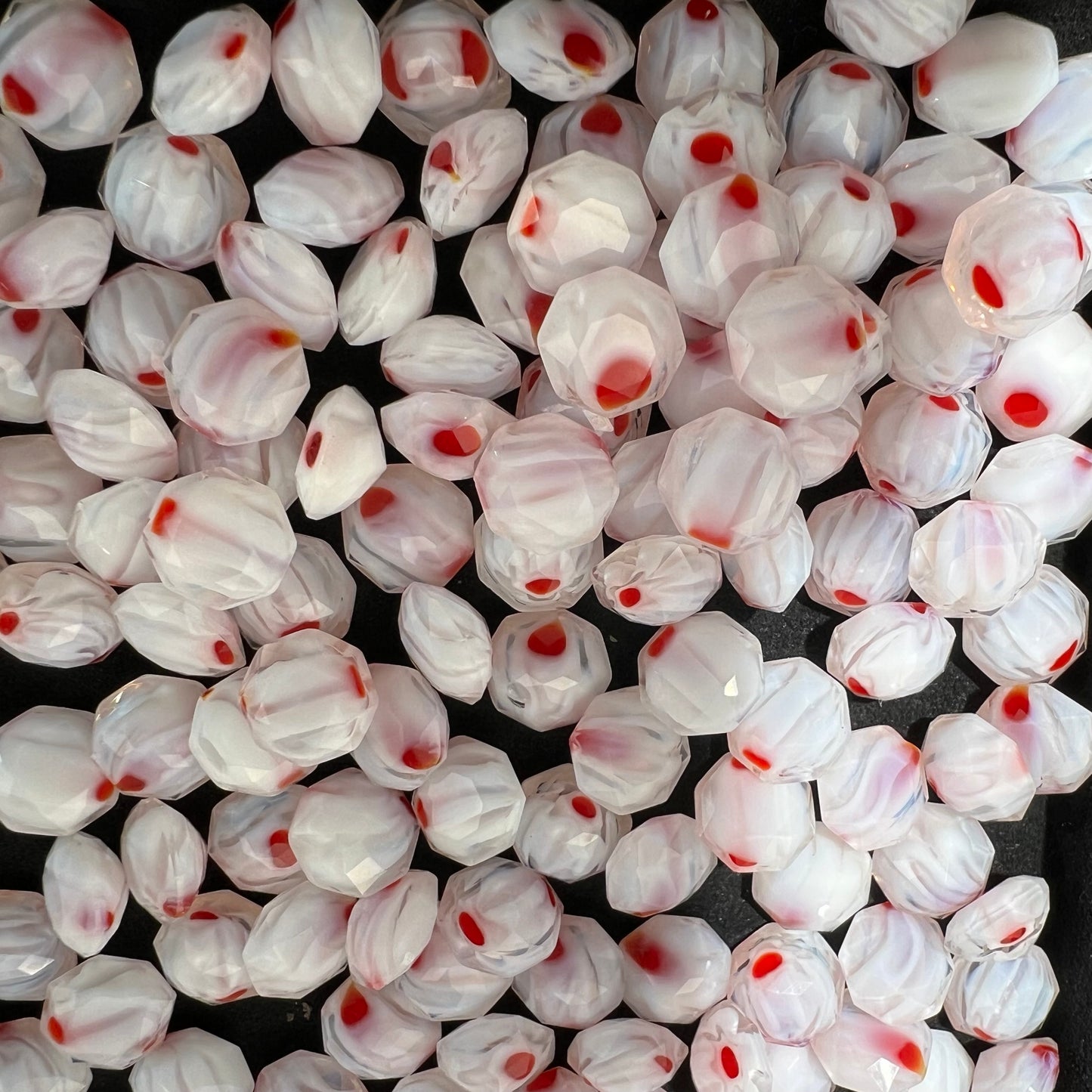 G13-Solid White Round Cut High Quality Bling Nail Diamonds